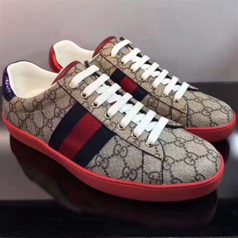 gucci blue and red shoes|red Gucci shoes price.